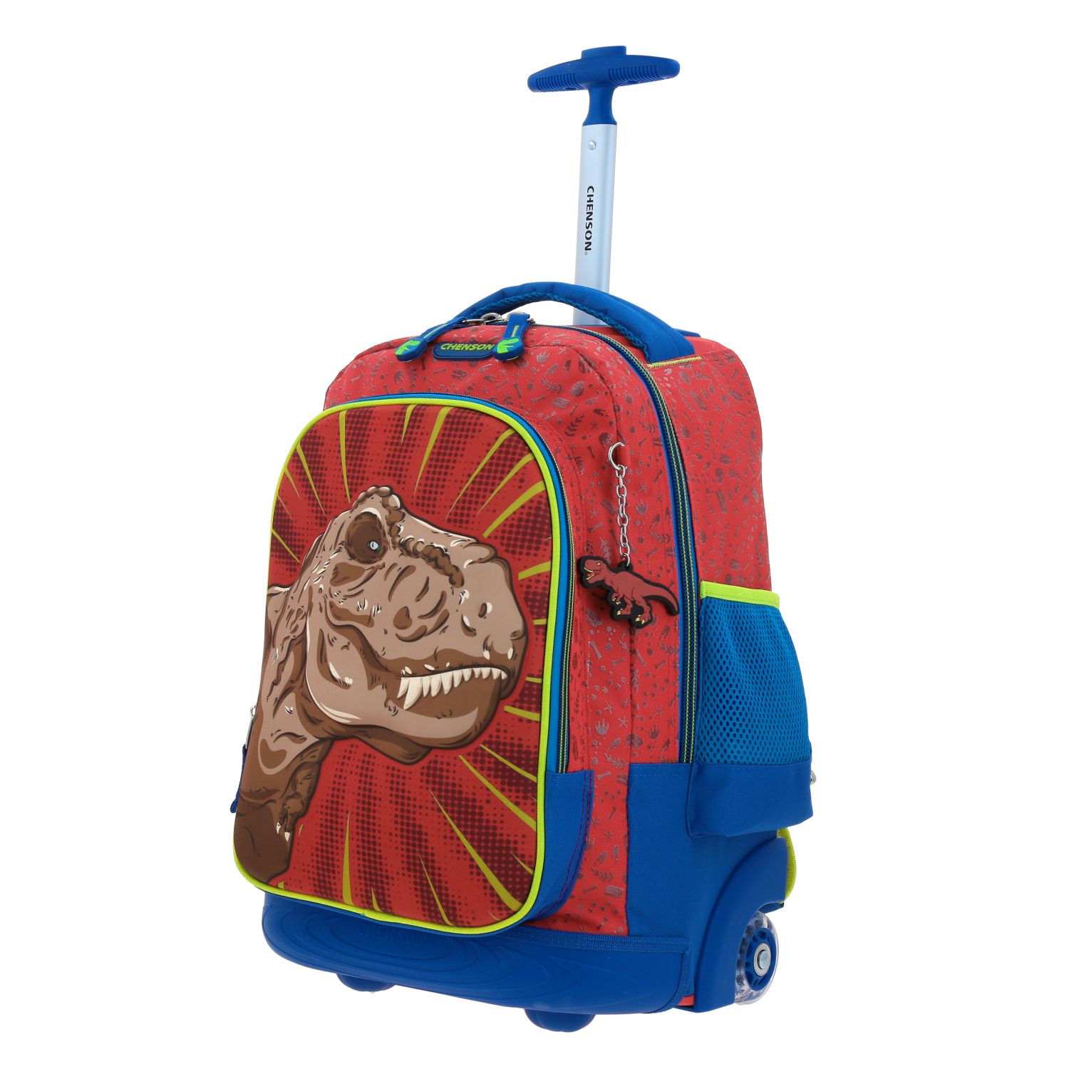 Mochila con Ruedas Chenson Original Rojo – Ideal para Primaria con Luz LED 2