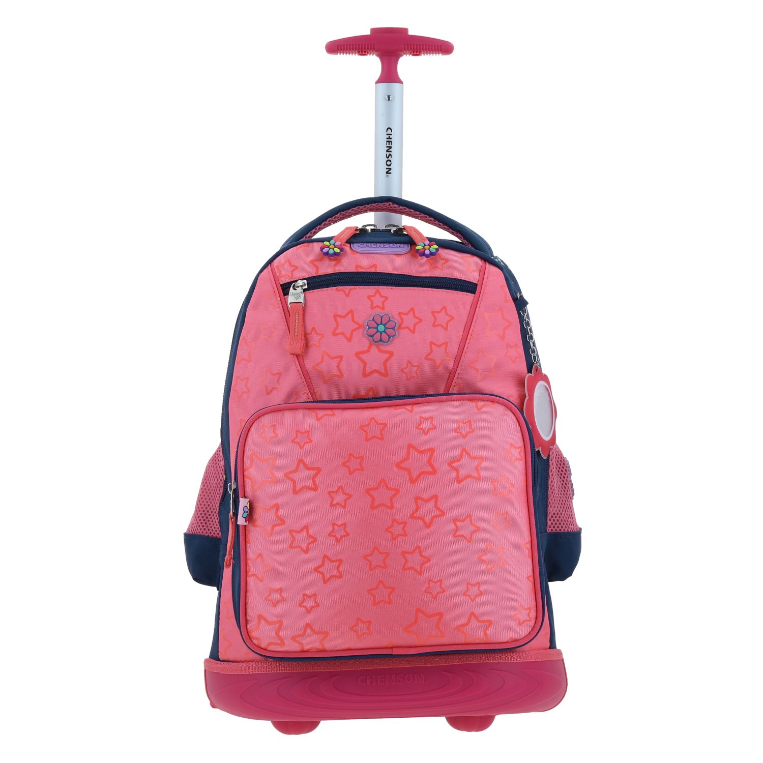 Mochila con Ruedas Happy Girl Azul para Niña – Ideal para Primaria