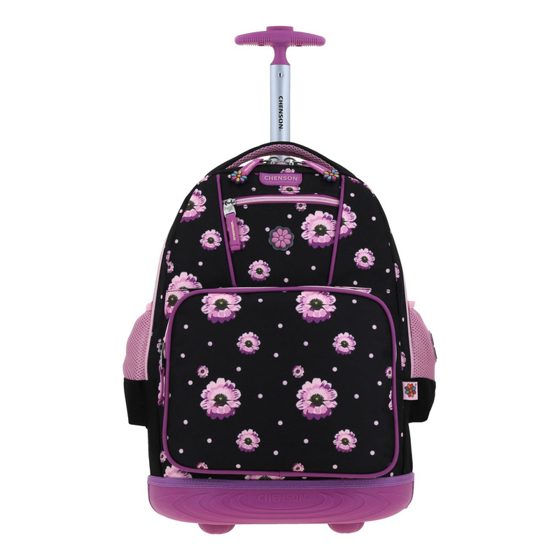 Mochila Con Ruedas Happy Girl Suji Primaria Hg66523-3