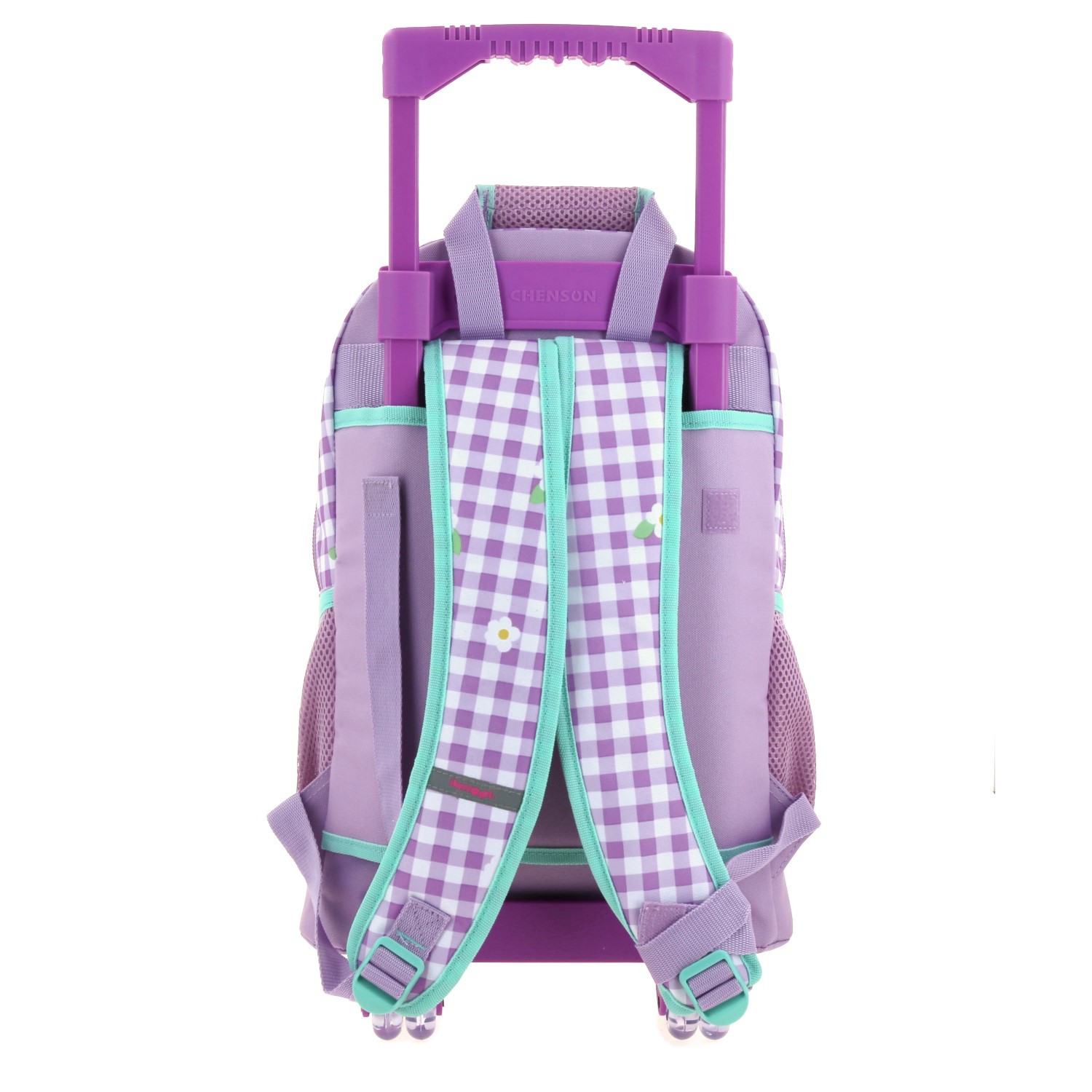Mochila con Ruedas Happy Girl Violeta para Niña – Ideal para Primaria 4