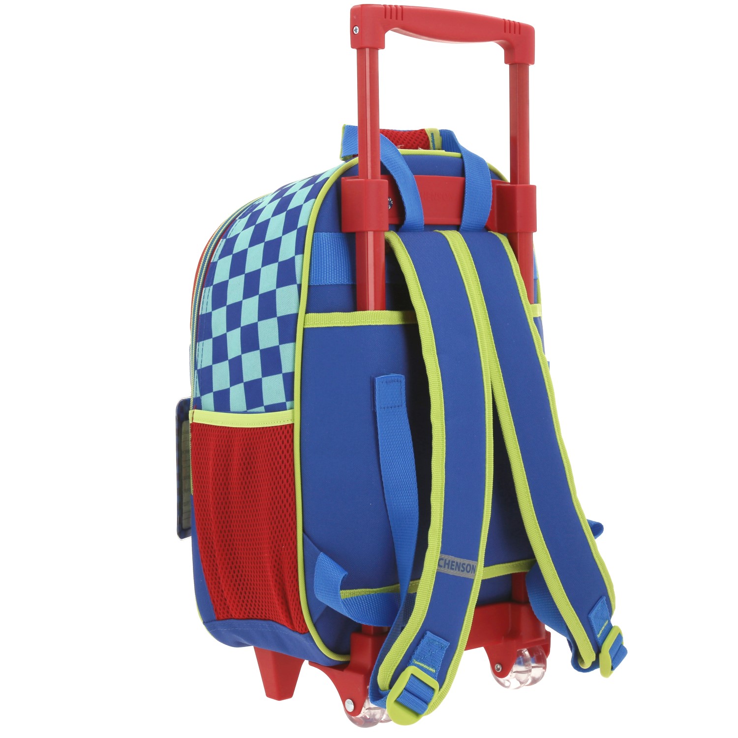 Mochila con Ruedas Mario Bros by Chenson Azul | Ideal para Primaria 3