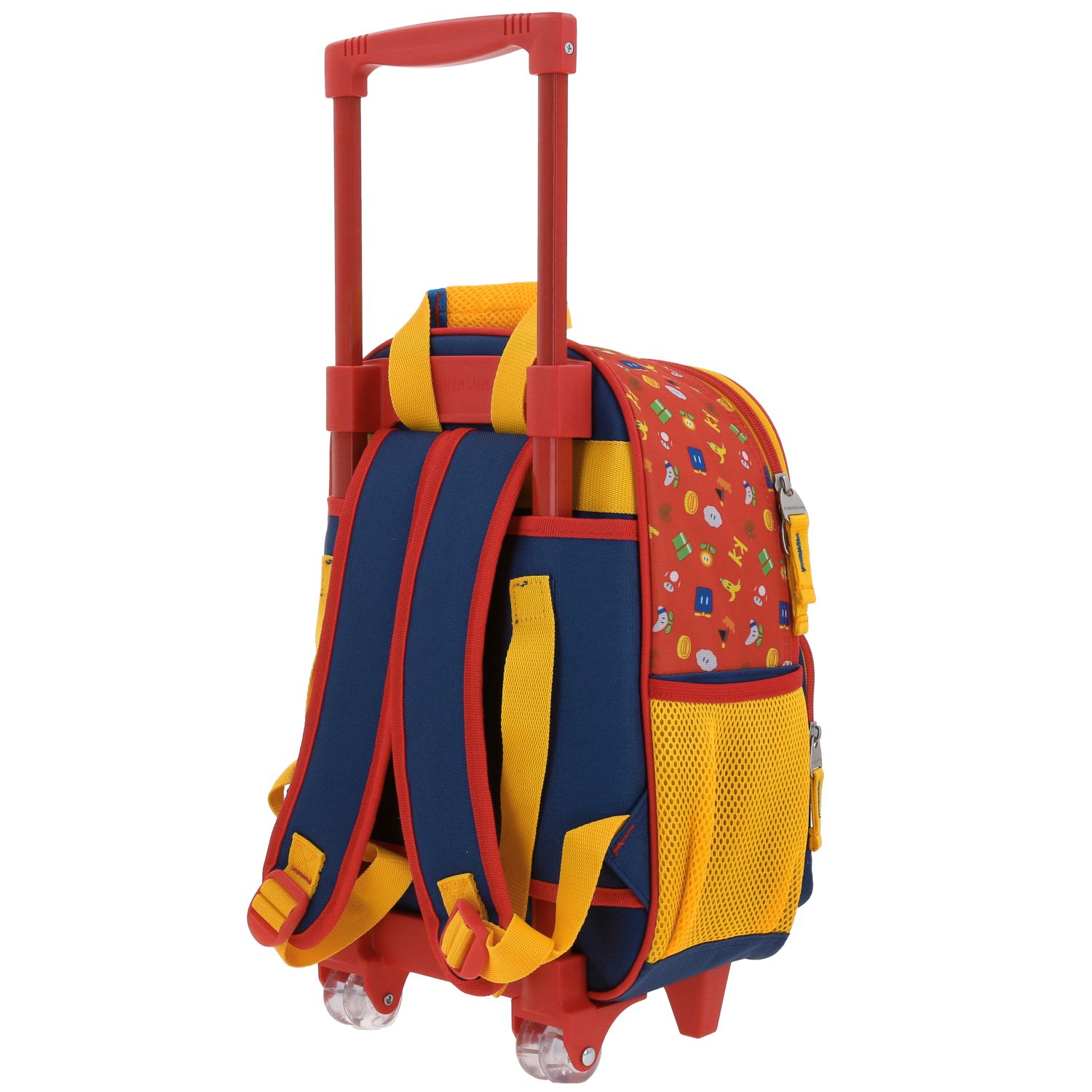 Mochila con Ruedas Mario Bros by Chenson Azul para Kinder – Diversión y Comodidad 5