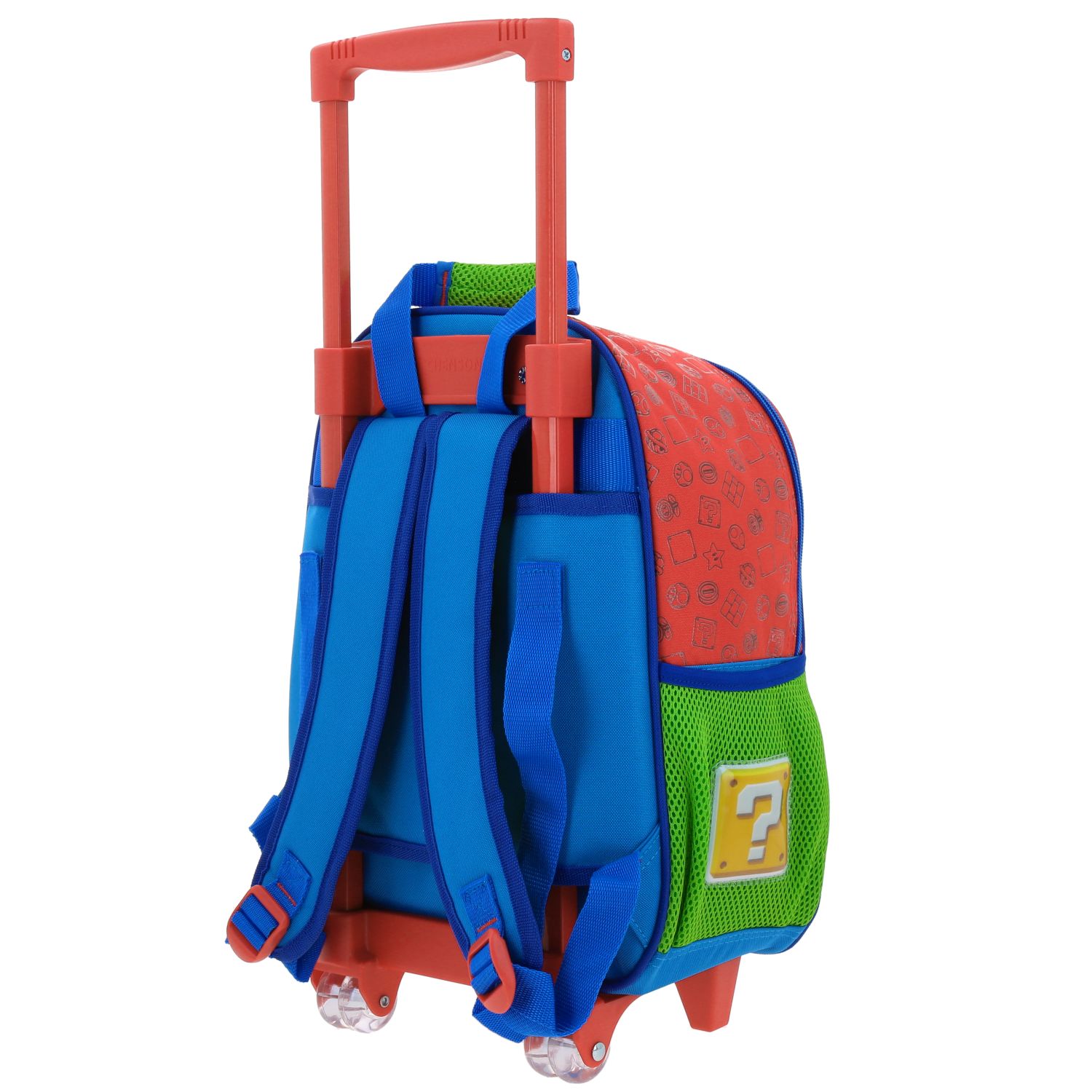 Mochila con Ruedas Mario Bros by Chenson Color Rojo para Niños en Primaria 5