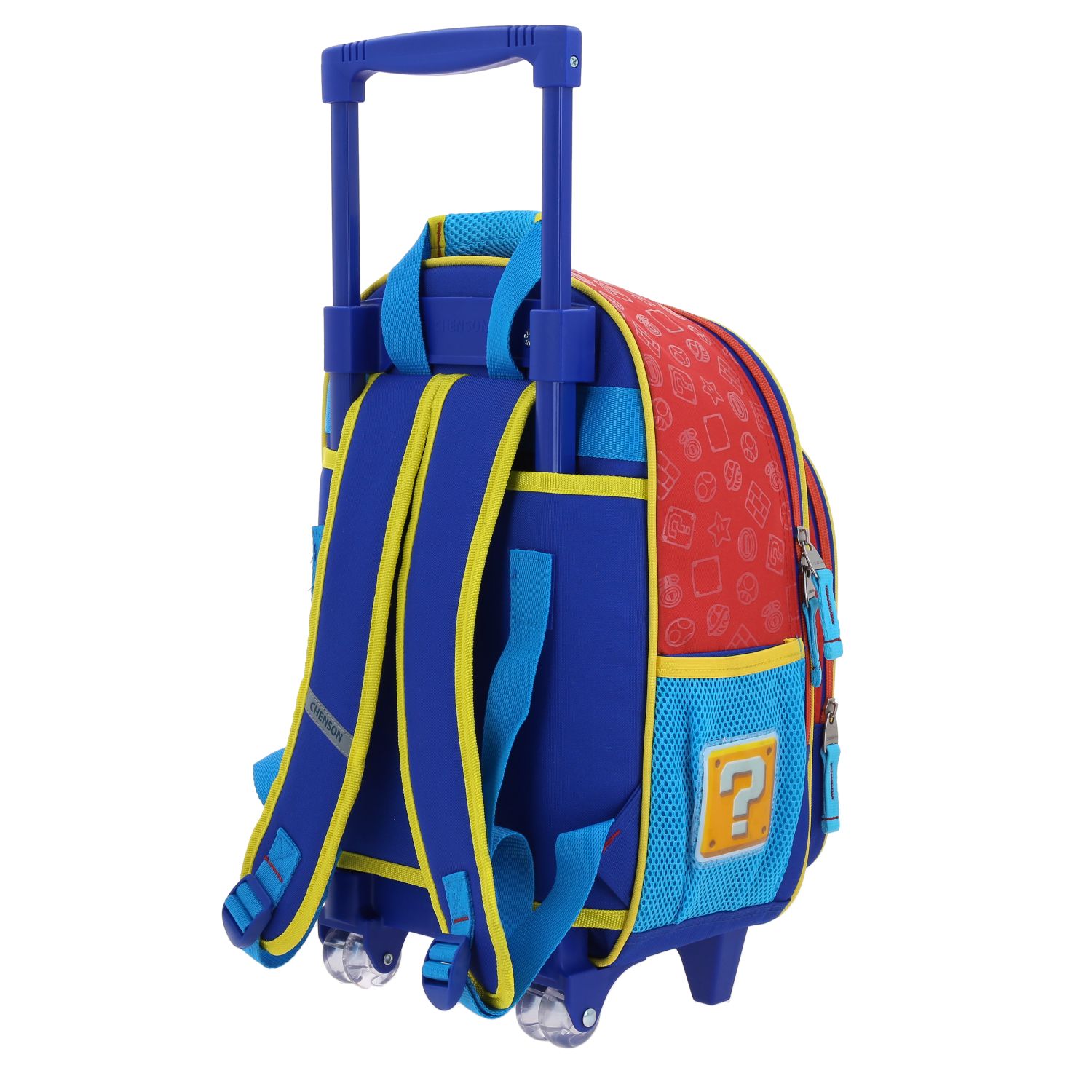 Mochila con Ruedas Mario Bros by Chenson Roja para Niños – Práctica y Divertida 5
