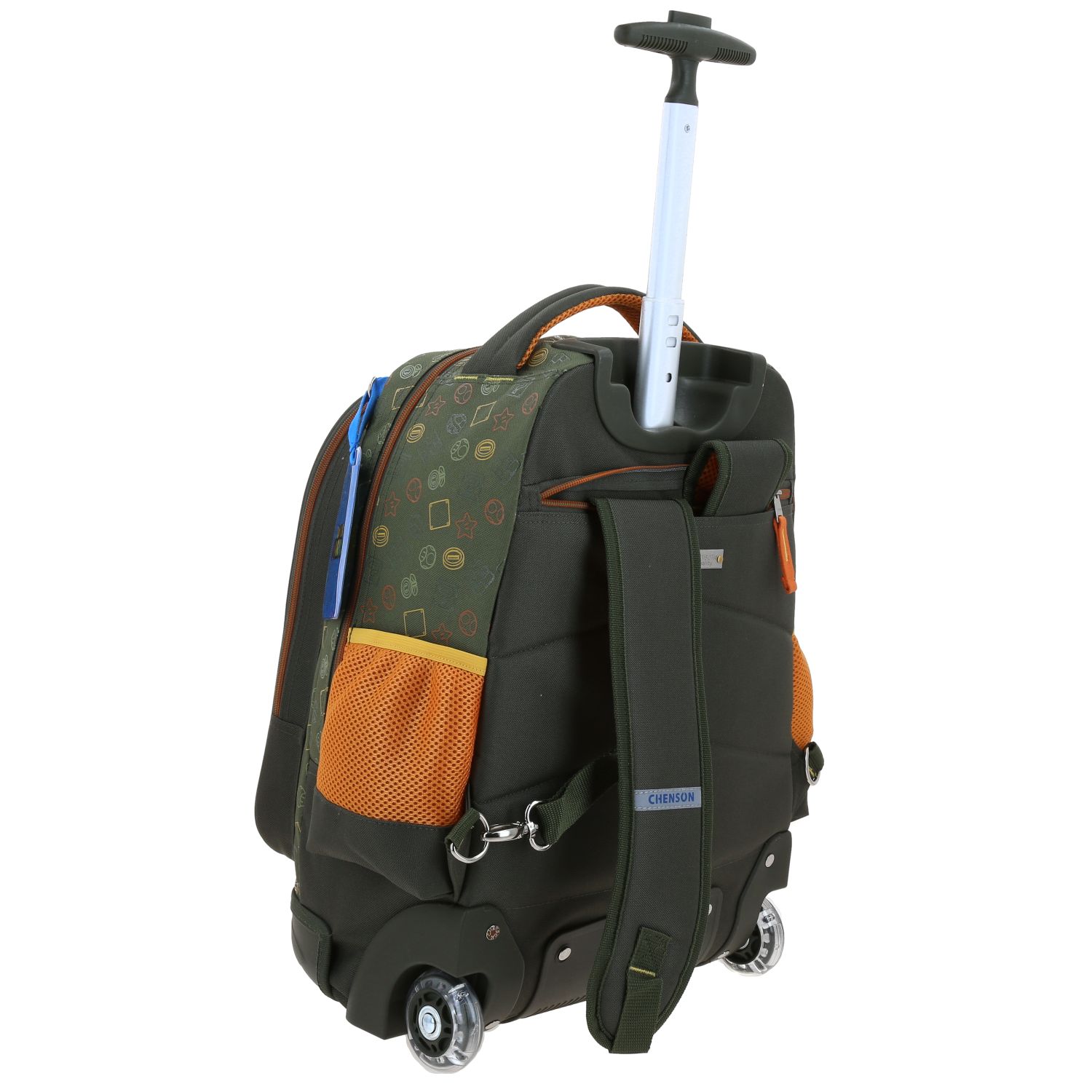 Mochila con Ruedas Mario Bros by Chenson Verde Seco – Diversión y Comodidad 3