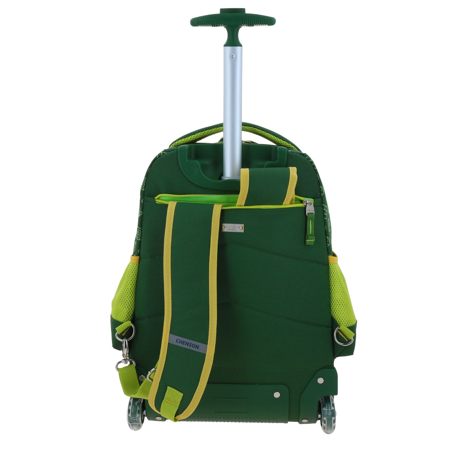 Mochila con Ruedas Mario Bros Verde para Niños – Diversión y Comodidad 4