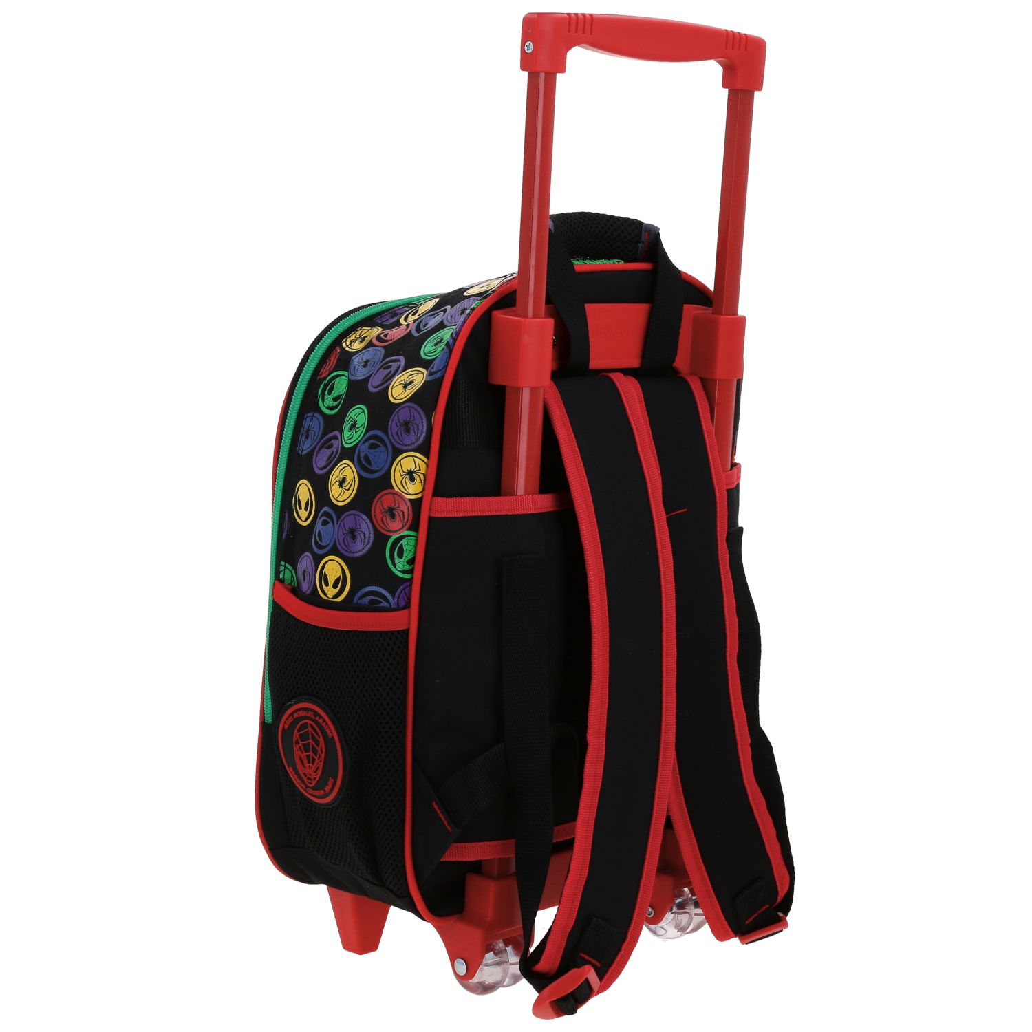 Mochila con Ruedas Miles Morales by Chenson Negro para Niños – Práctica y Divertida 3