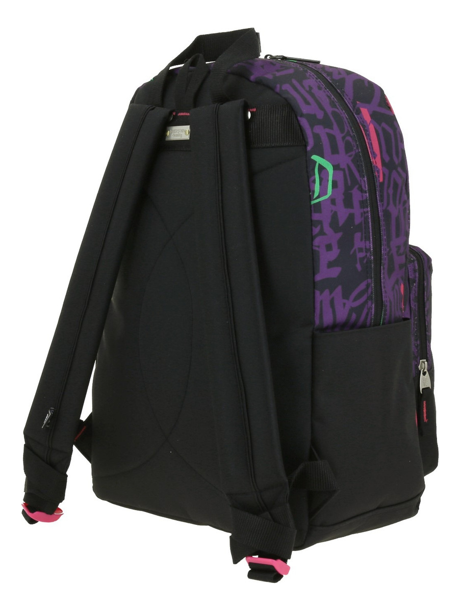 Mochila Disney Villains Bad Influence Estampado Negro Primaria Vi66206-3 Diec18cho 5