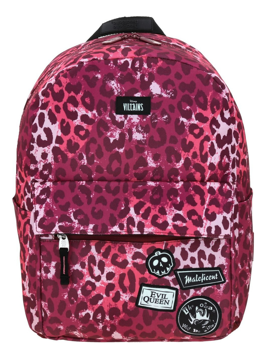 Mochila Disney Villains Evil Queen Maleficent Estampado Bordado Primaria Vi66420-m Diec18cho Color Rosa/violeta Diseño De La Tela Estampado/bordado