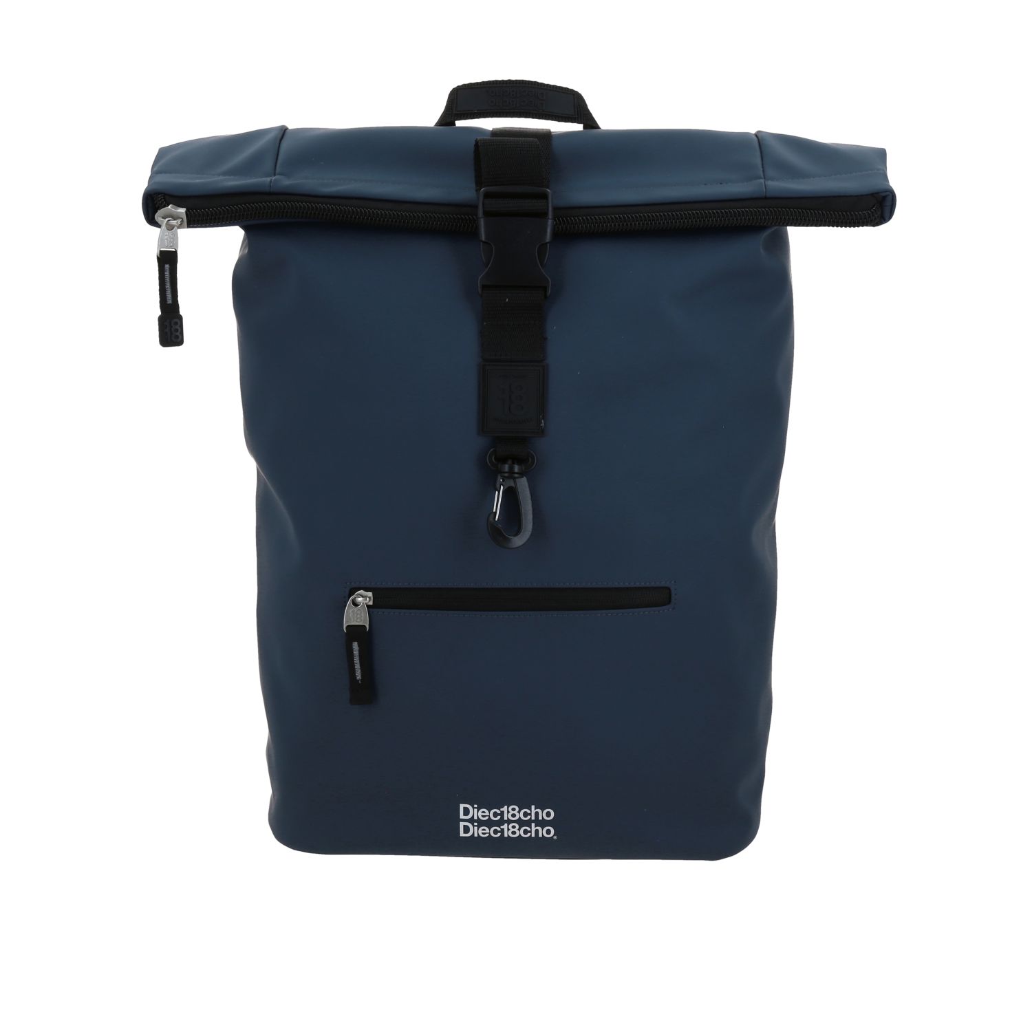 Mochila escolar 1818 by Chenson azul con compartimentos y soporte para maleta