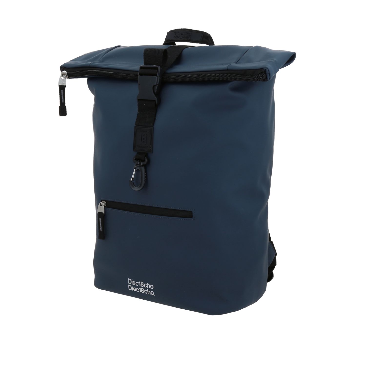 Mochila escolar 1818 by Chenson azul con compartimentos y soporte para maleta 2