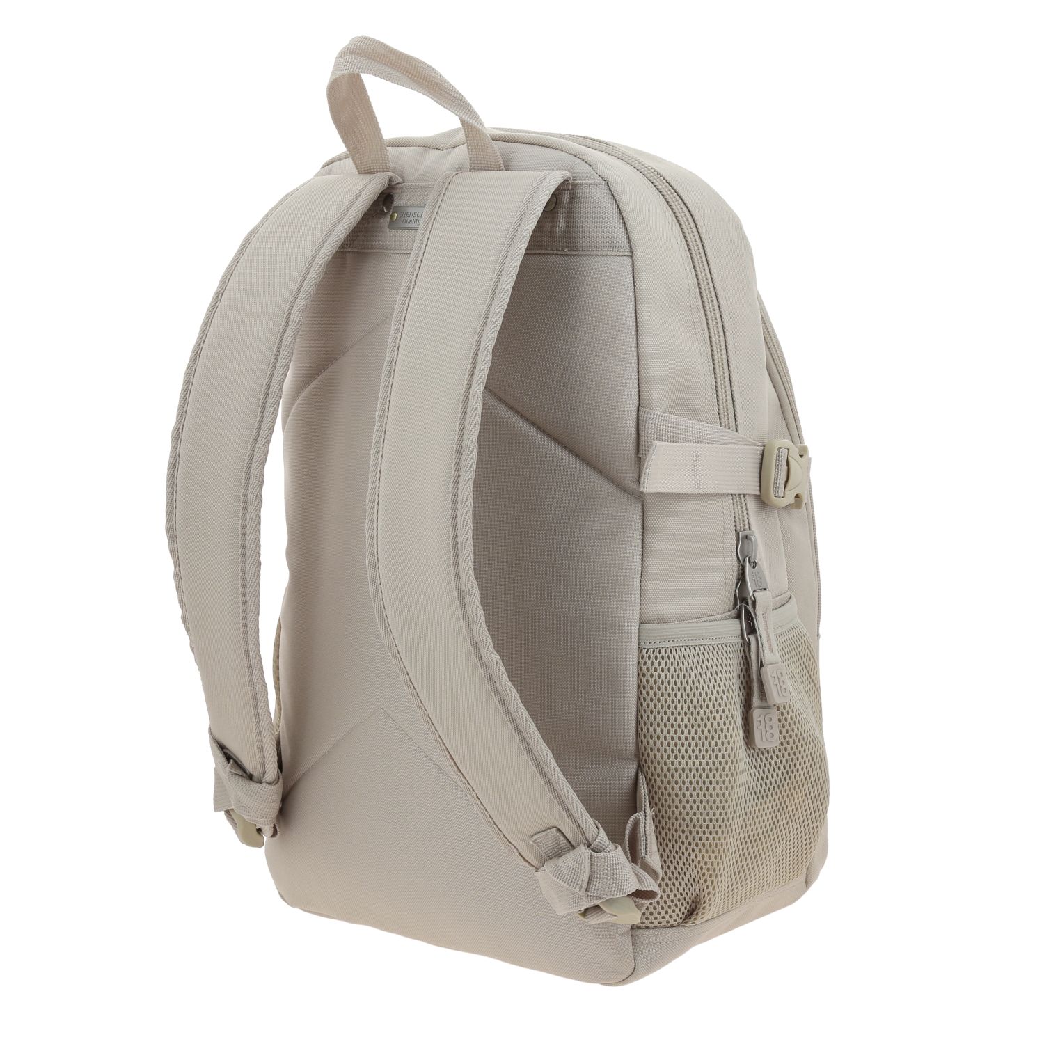 Mochila escolar 1818 by Chenson Beige con amplio compartimento 5