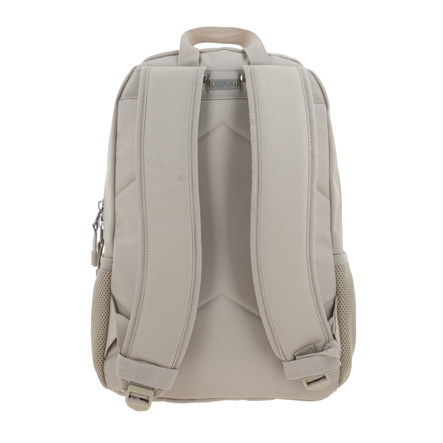 Mochila escolar 1818 by Chenson beige para jóvenes con amplio compartimento 4