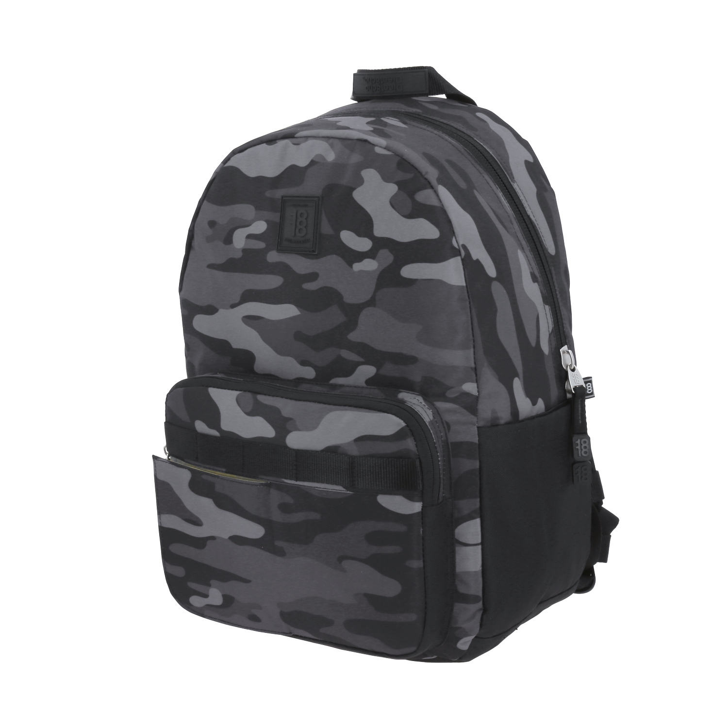 Mochila escolar 1818 by Chenson negra con porta laptop y organizador 2