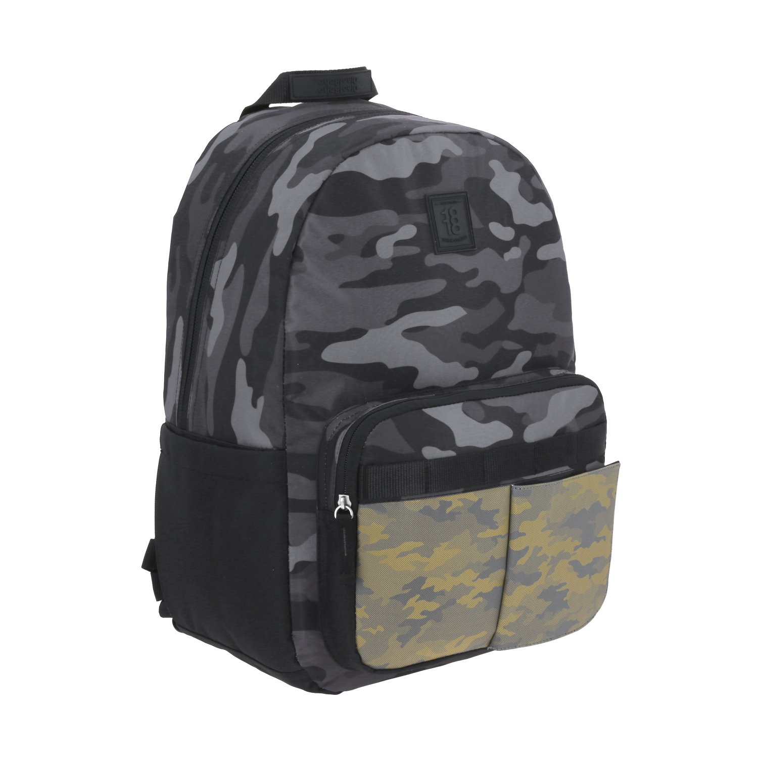 Mochila escolar 1818 by Chenson negra con porta laptop y organizador - vista 2