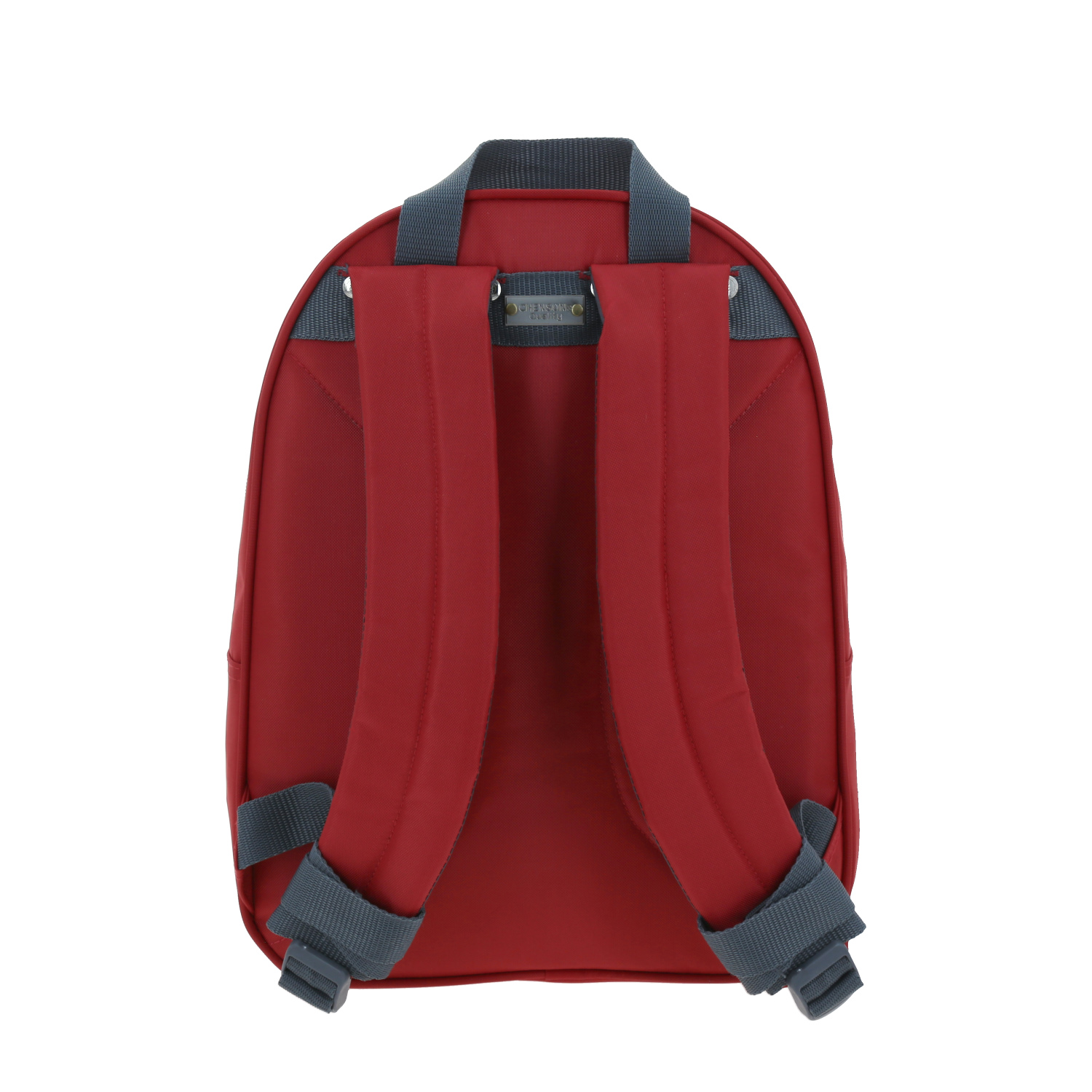 Mochila escolar 1818 by Chenson roja para jóvenes con amplio compartimento 4