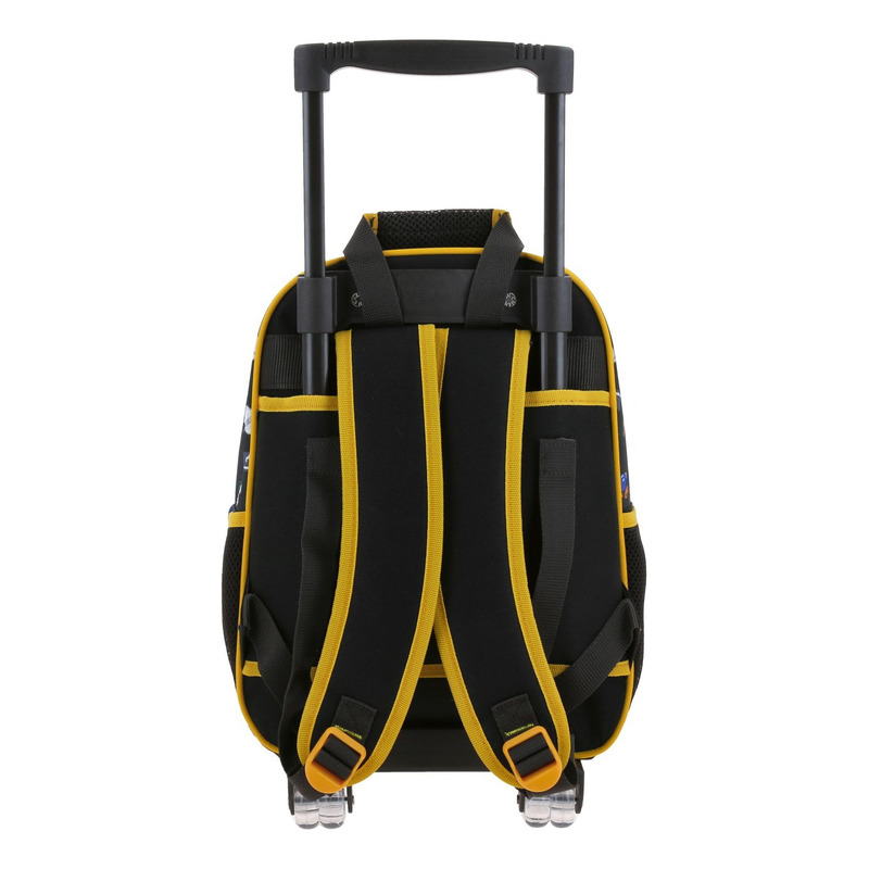 Mochila Escolar A Ruedas Chenson Super Mario Mb70714-3 Woat Bowser Color Negro 3