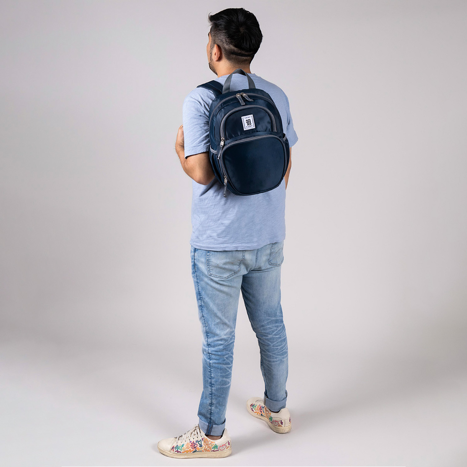 Mochila Escolar Azul 1818 by Chenson – Amplio Compartimento y Estilo Juvenil - vista 2
