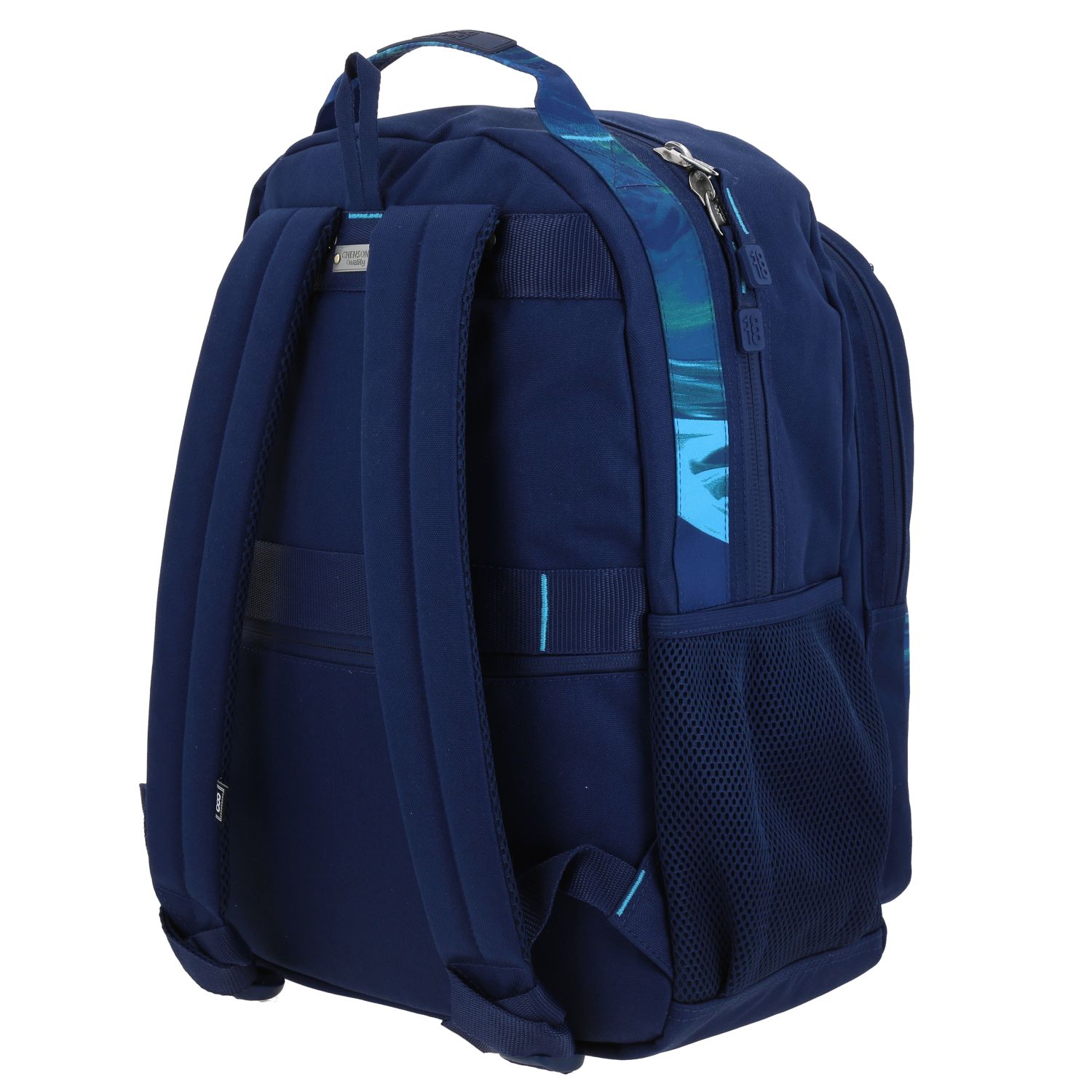 Mochila escolar azul 1818 by Chenson para jóvenes con amplio espacio 5