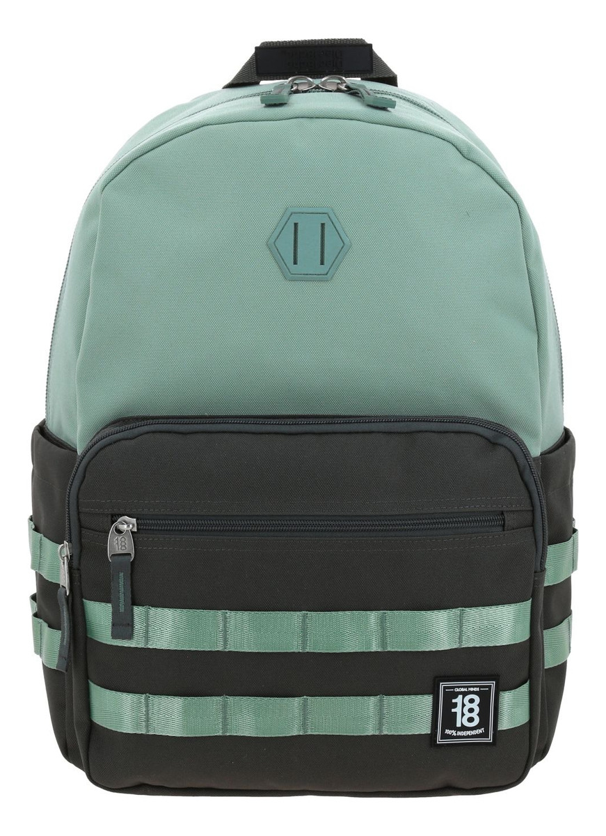 Mochila Escolar Chenson 1818 Belt 1870185-2 Verde