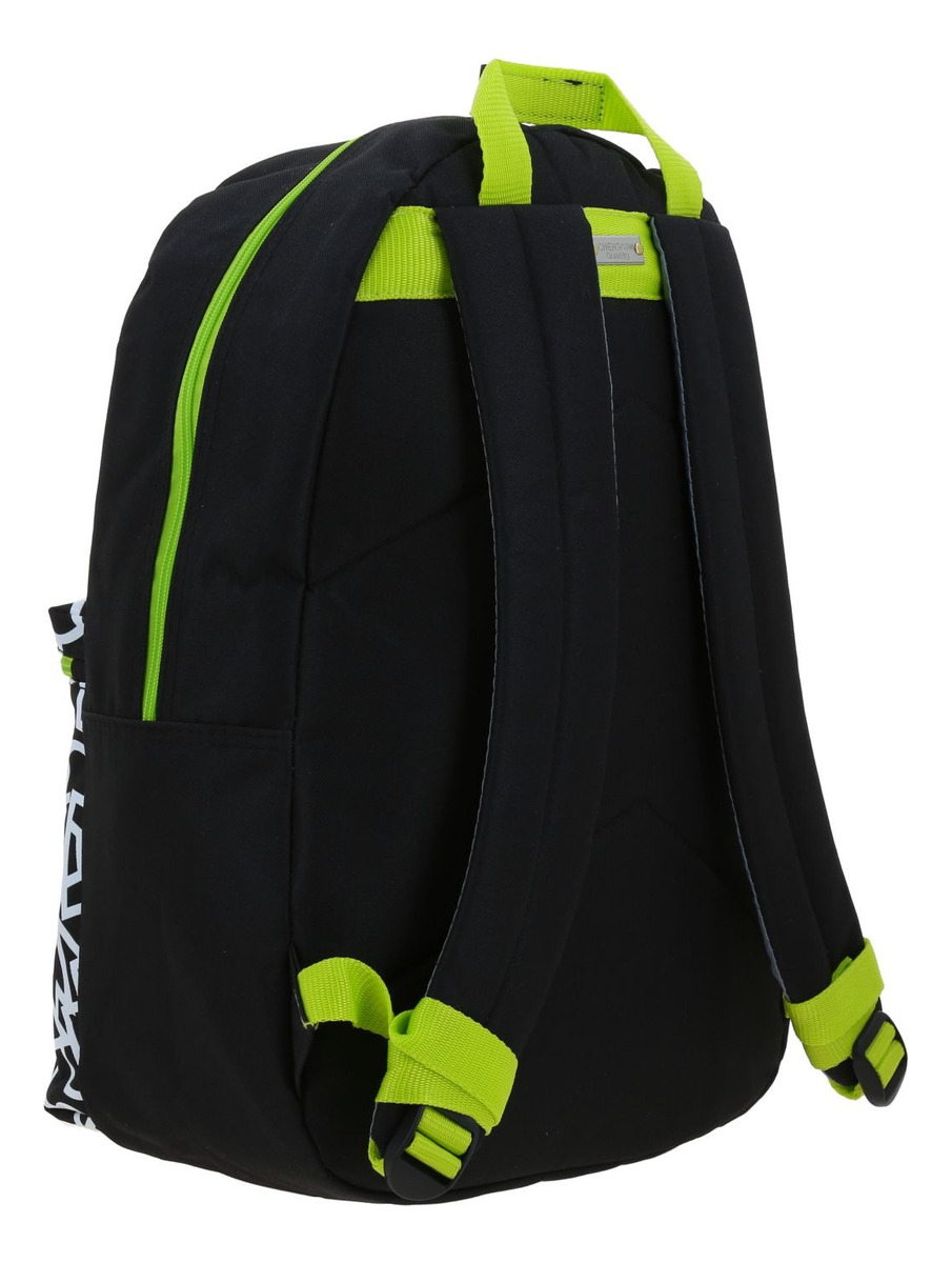 Mochila Escolar Chenson 1818 Crazy Colors 1870300-3 Negro 3