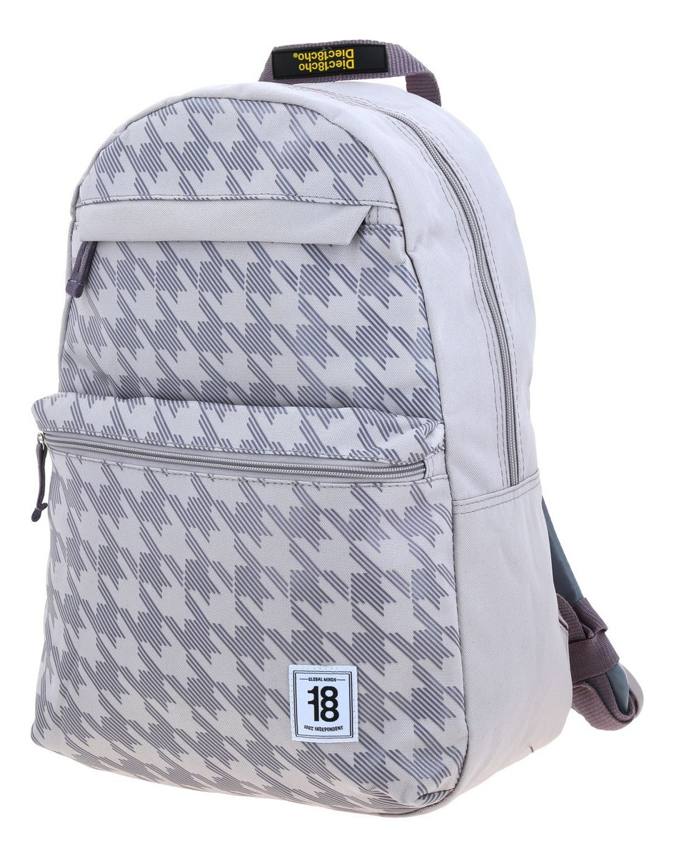 Mochila Escolar Chenson 1818 Crazy Colors 1870424-2 Gris 2