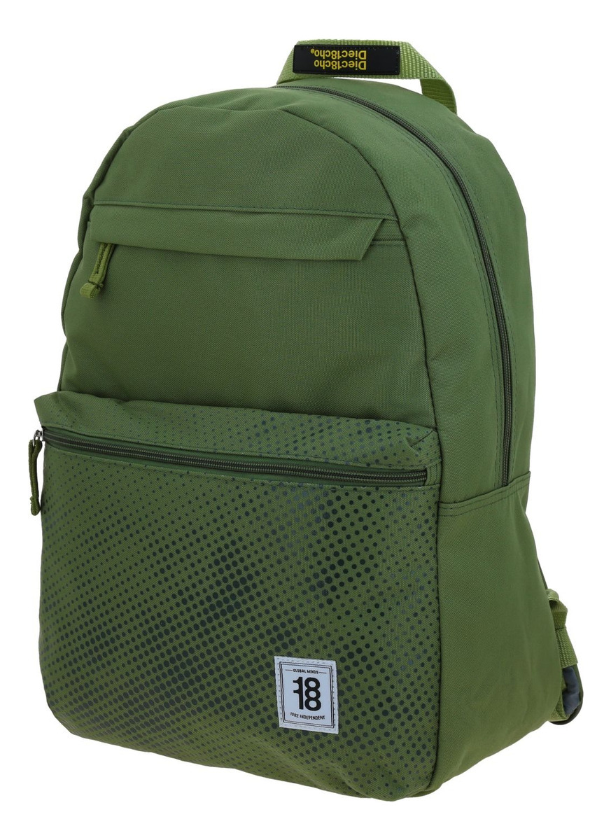 Mochila Escolar Chenson 1818 Crazy Colors 1870618-a Verde 2