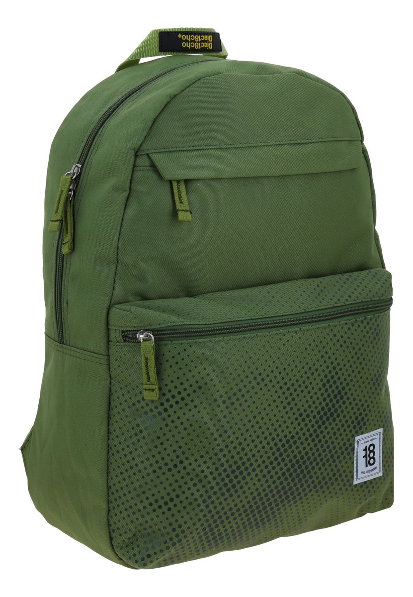Mochila Escolar Chenson 1818 Crazy Colors 1870618-a Verde 5