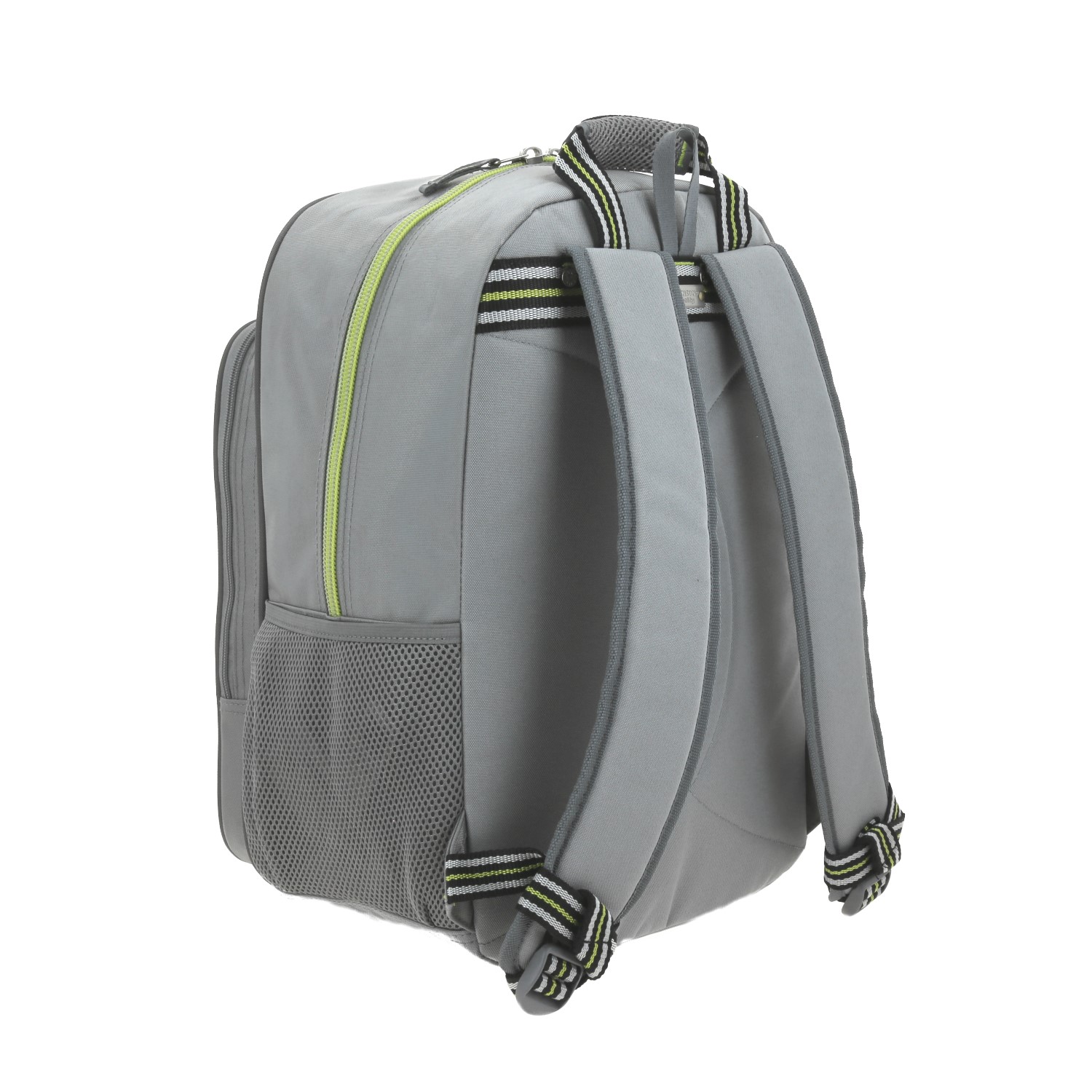 Mochila escolar Chenson Clásico Gris – Ideal para secundaria con amplios compartimentos 3