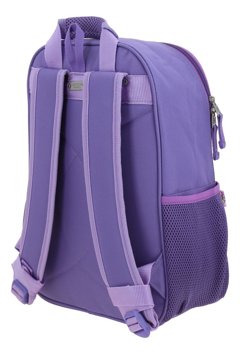 Mochila Escolar Chenson Happy Girl  Cowli Hg70257-u Color Rosa Para Niñas 4