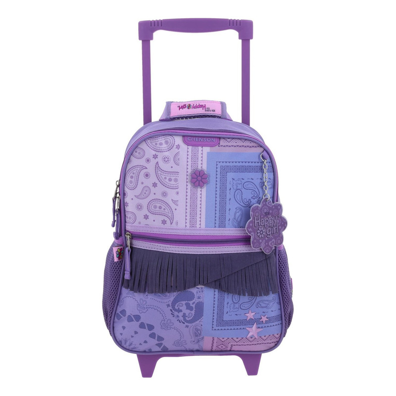 Mochila Escolar Chenson Happy Girl Hg70255-u Color Rosa Para Niñas