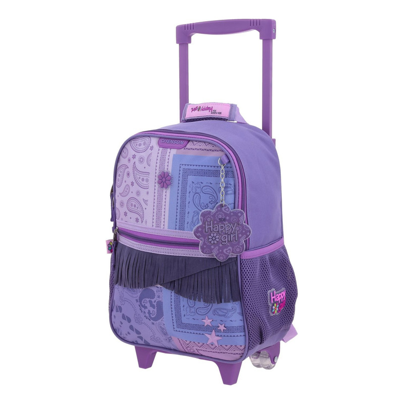 Mochila Escolar Chenson Happy Girl Hg70255-u Color Rosa Para Niñas 2