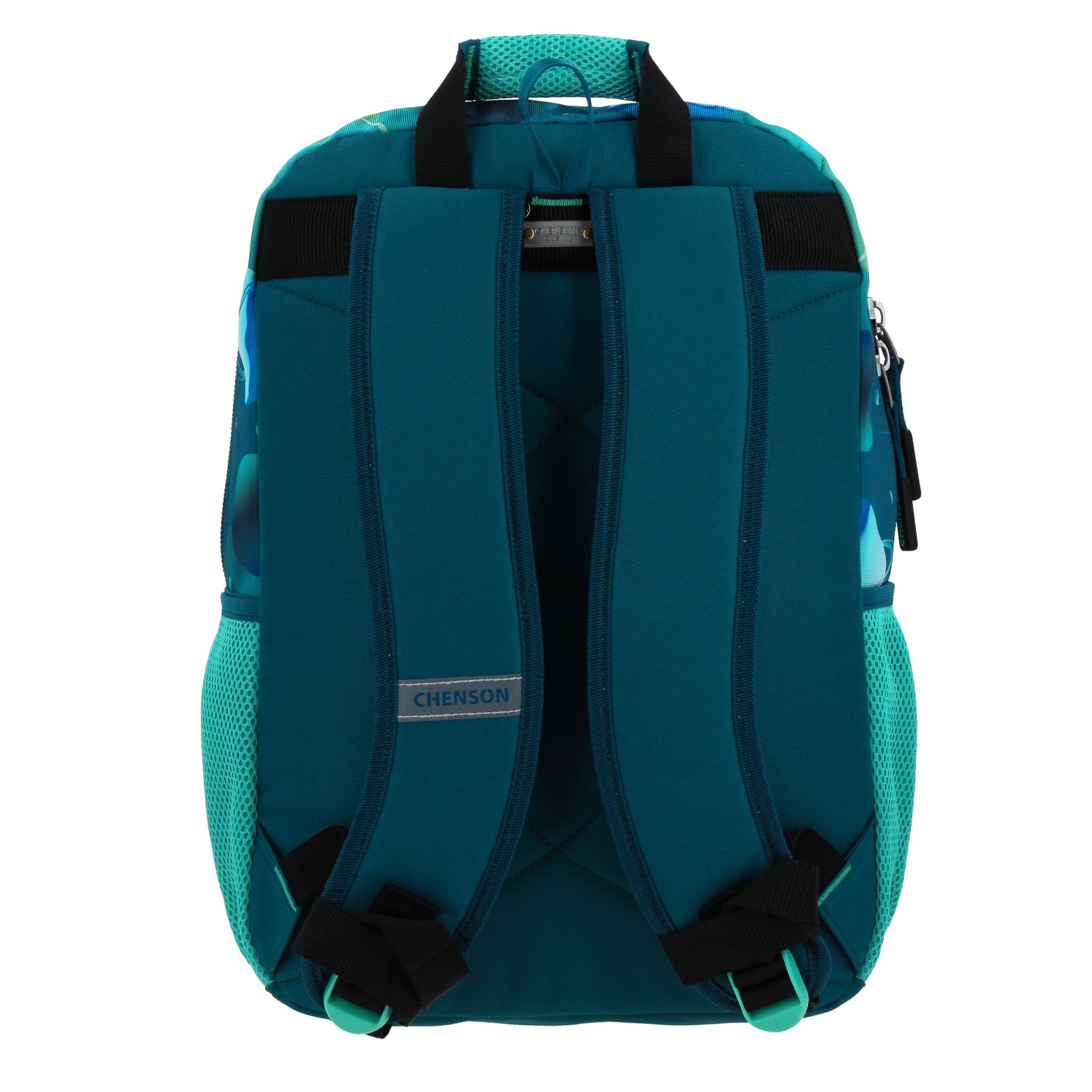 Mochila Escolar Chenson Original Azul con Amplio Compartimento y Bolsillos 4