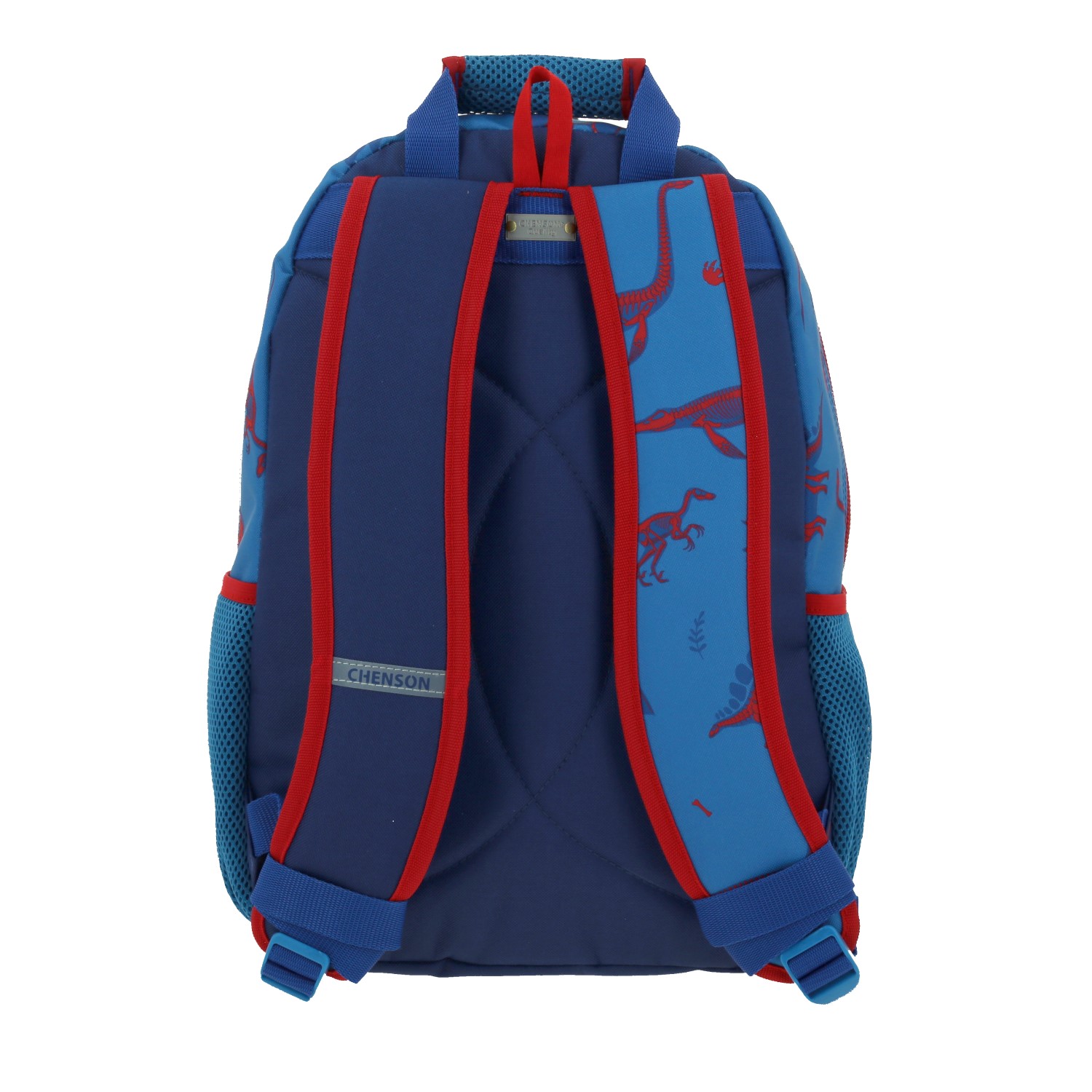 Mochila escolar Chenson Original azul con amplio compartimento y porta tablet 4