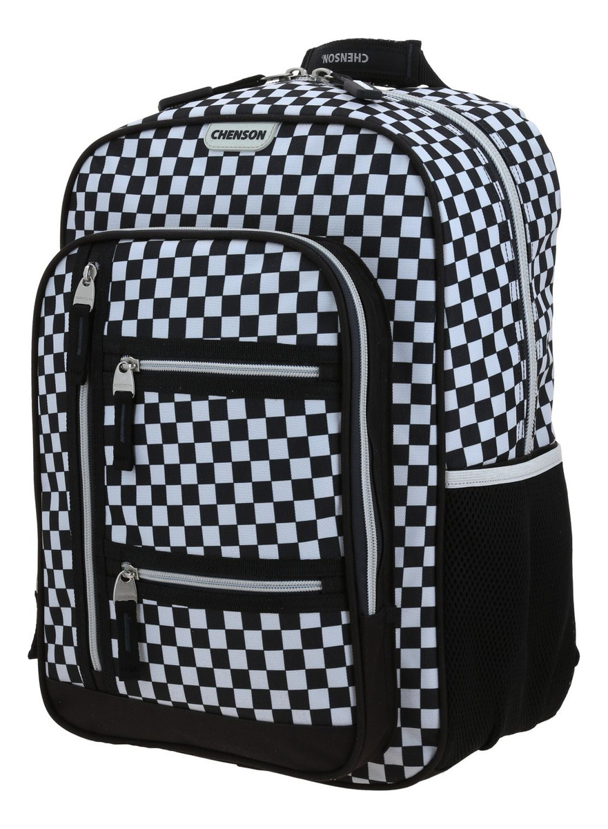 Mochila Escolar Chenson Original Tart Diseno A Cuadri Para Primaria 2