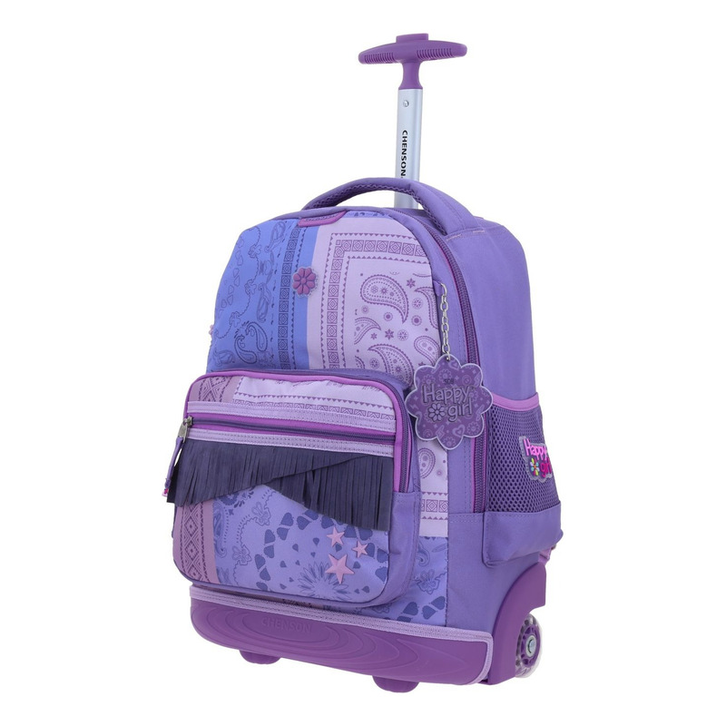 Mochila Escolar Chenson Primaria Happy Girl Hg70256-u Color Rosa Para Niñas 2