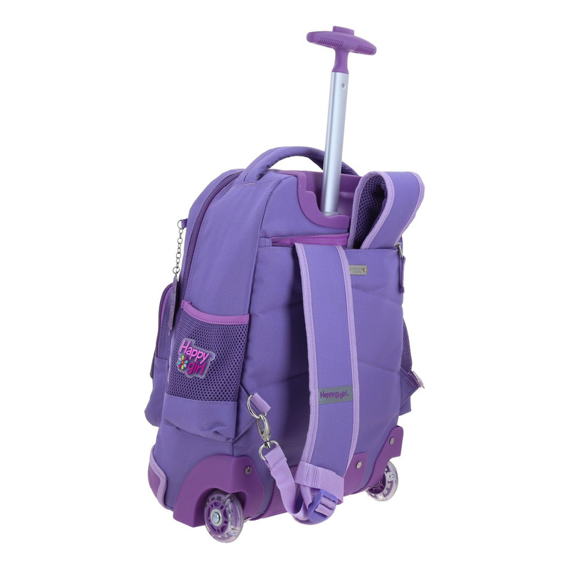 Mochila Escolar Chenson Primaria Happy Girl Hg70256-u Color Rosa Para Niñas 3