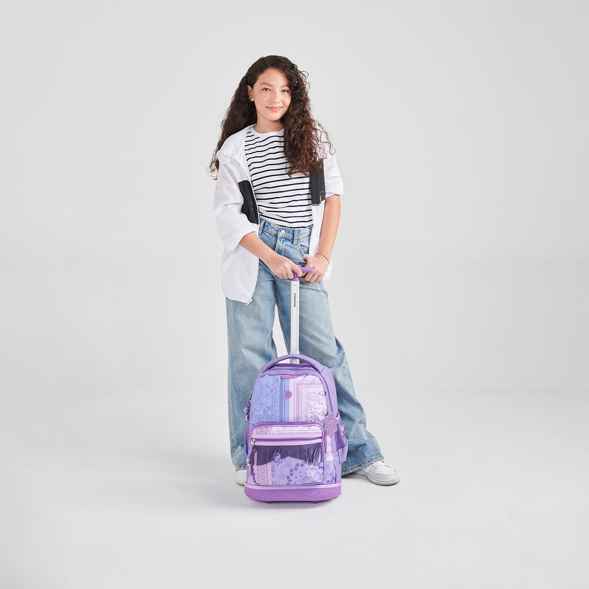 Mochila Escolar Chenson Primaria Happy Girl Hg70256-u Color Rosa Para Niñas - vista 2