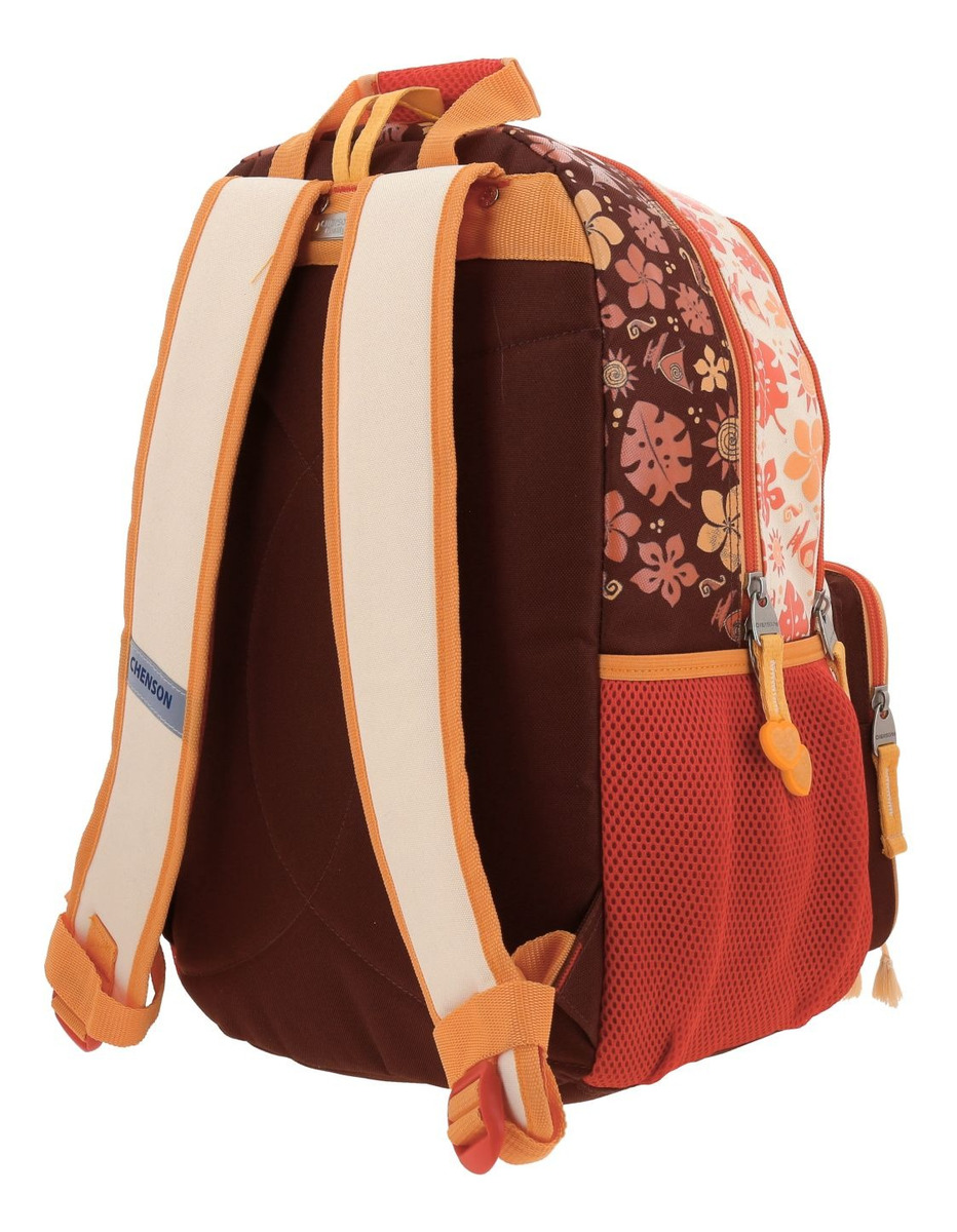 Mochila Escolar Chenson Princesas Tefiti Pr70660-e Naranja Niñas 3