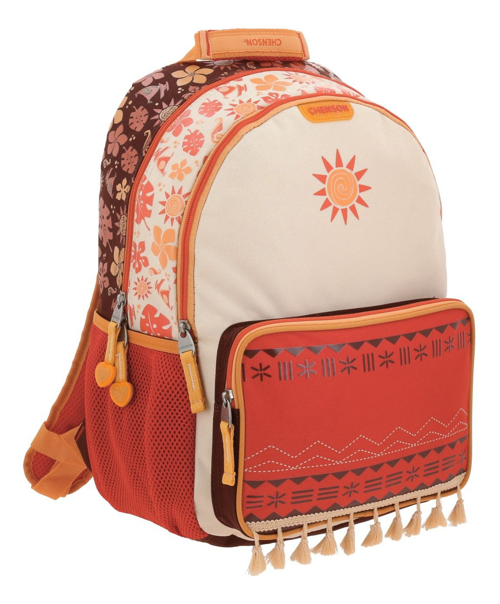 Mochila Escolar Chenson Princesas Tefiti Pr70660-e Naranja Niñas 4