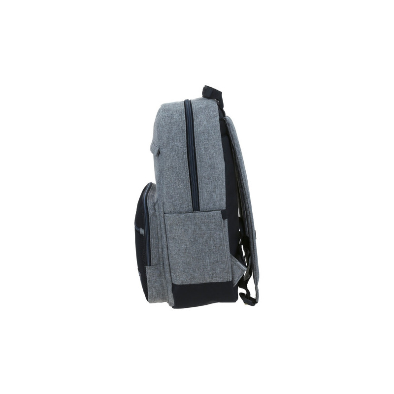 Mochila Escolar Grande Chenson 1818 Porta Laptop 15 Pulgadas 1865731-2 Coleccion Nerfresa Color Gris 2