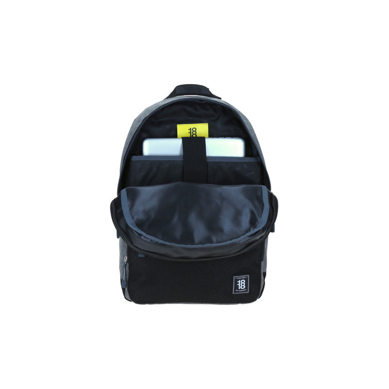 Mochila Escolar Grande Chenson 1818 Porta Laptop 15 Pulgadas 1865731-2 Coleccion Nerfresa Color Gris - vista 2