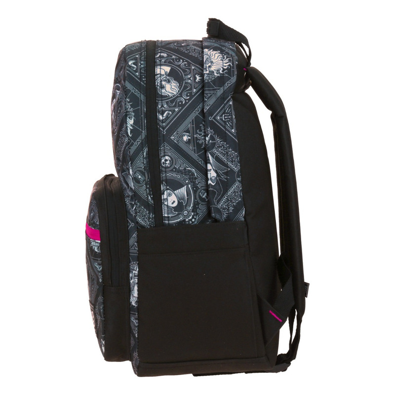 Mochila Escolar Grande Chenson Disney Villanas Portalaptop Vi65639-3 Badan Color Negro 2