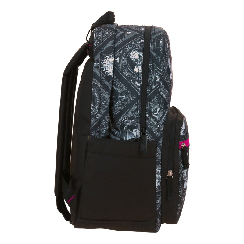 Mochila Escolar Grande Chenson Disney Villanas Portalaptop Vi65639-3 Badan Color Negro 3