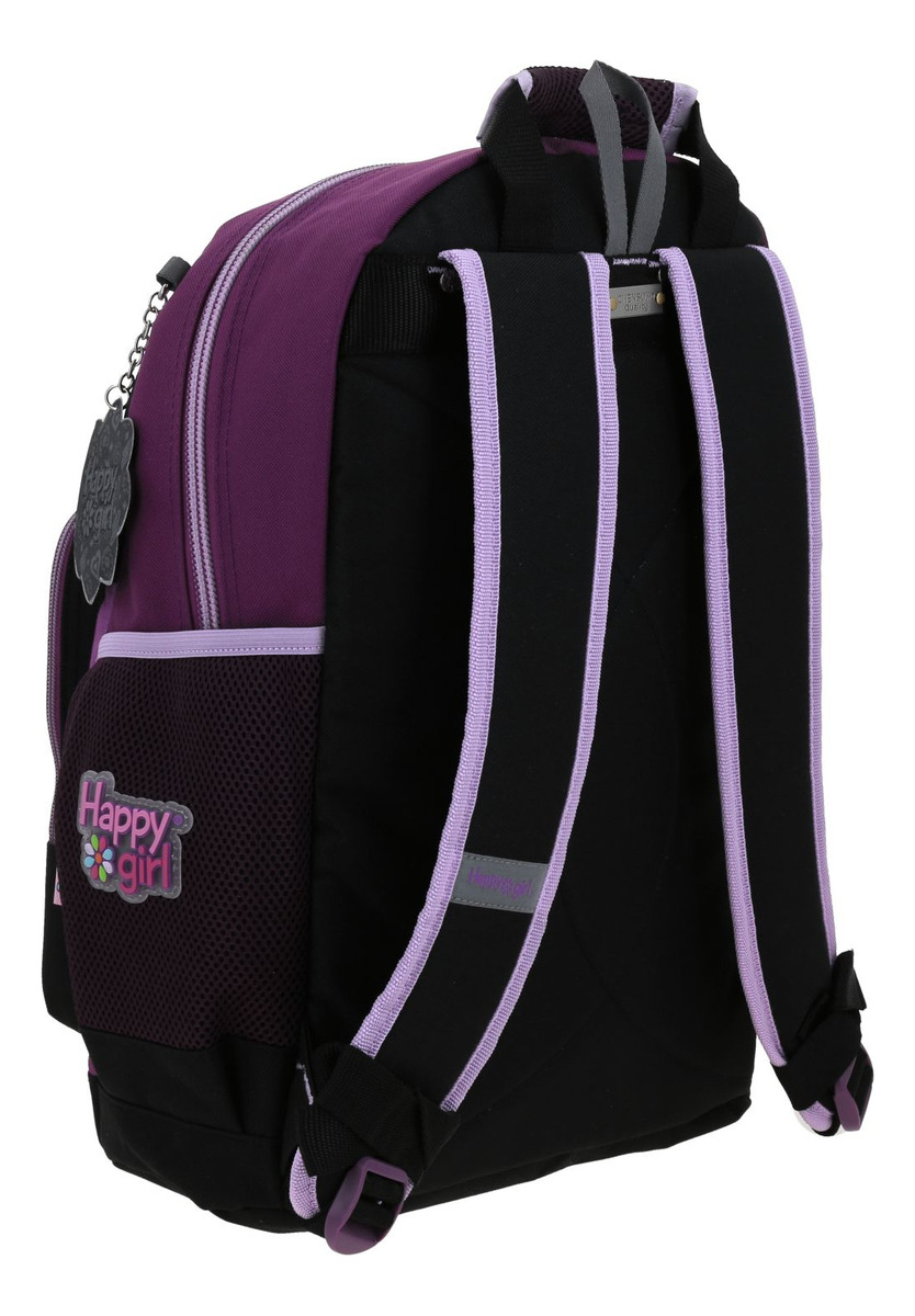 Mochila Escolar Grande Chenson Happy Girl Chester Hg70235-3 - vista 2