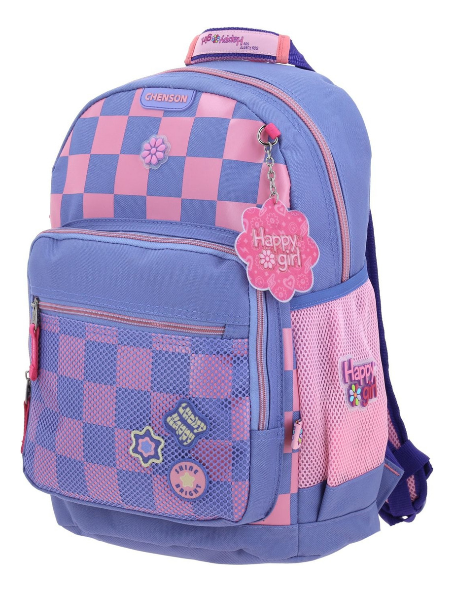 Mochila Escolar Grande Chenson Happy Girl Chester Hg70235-u 2