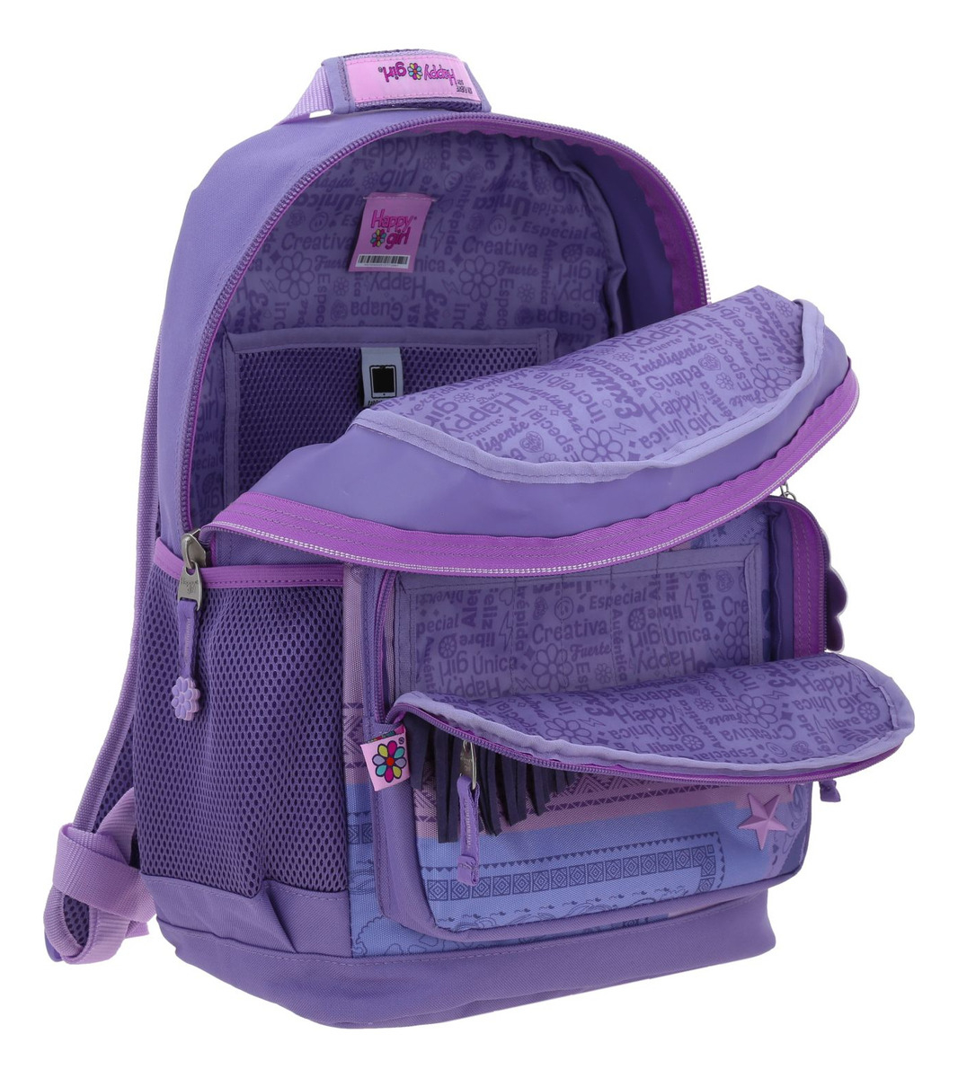 Mochila Escolar Grande Chenson Happy Girl Cowli 4