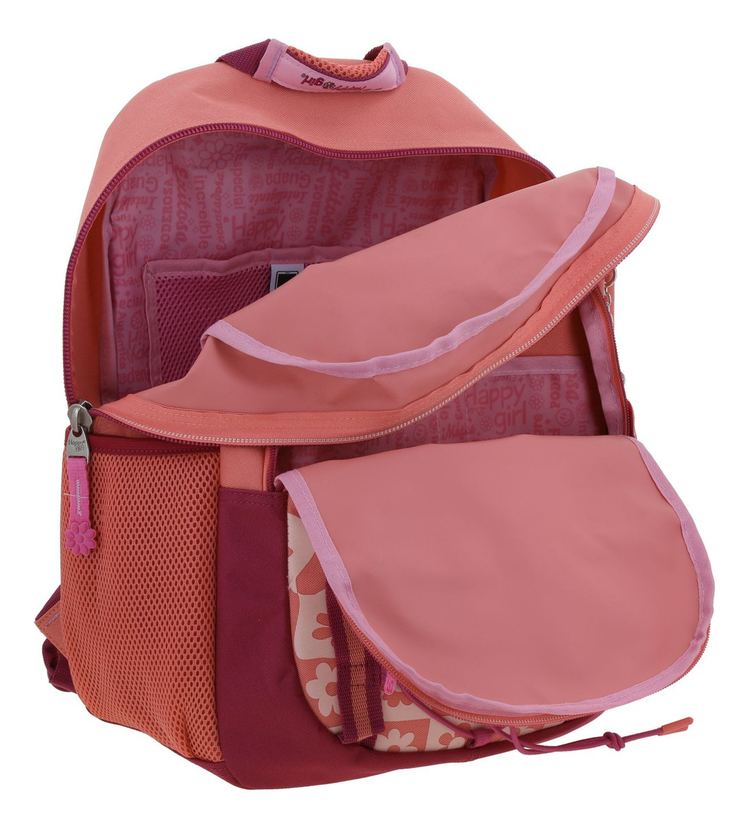 Mochila Escolar Grande Chenson Happy Girl Gruvs Hg70379-f 2