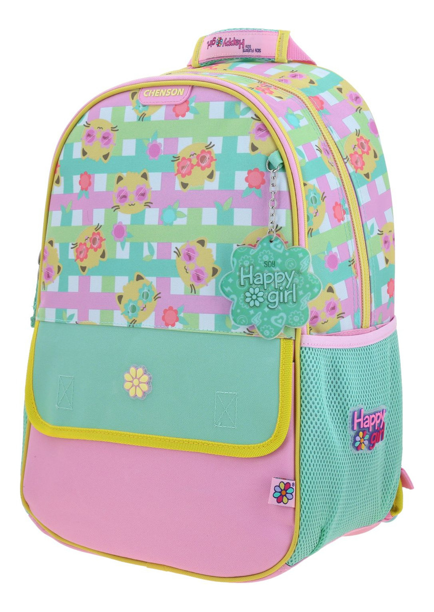 Mochila Escolar Grande Chenson Happy Girl Wendy Hg70706-p 5