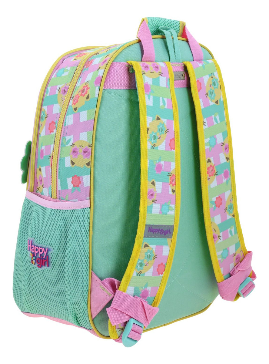 Mochila Escolar Grande Chenson Happy Girl Wendy Hg70706-p - vista 2